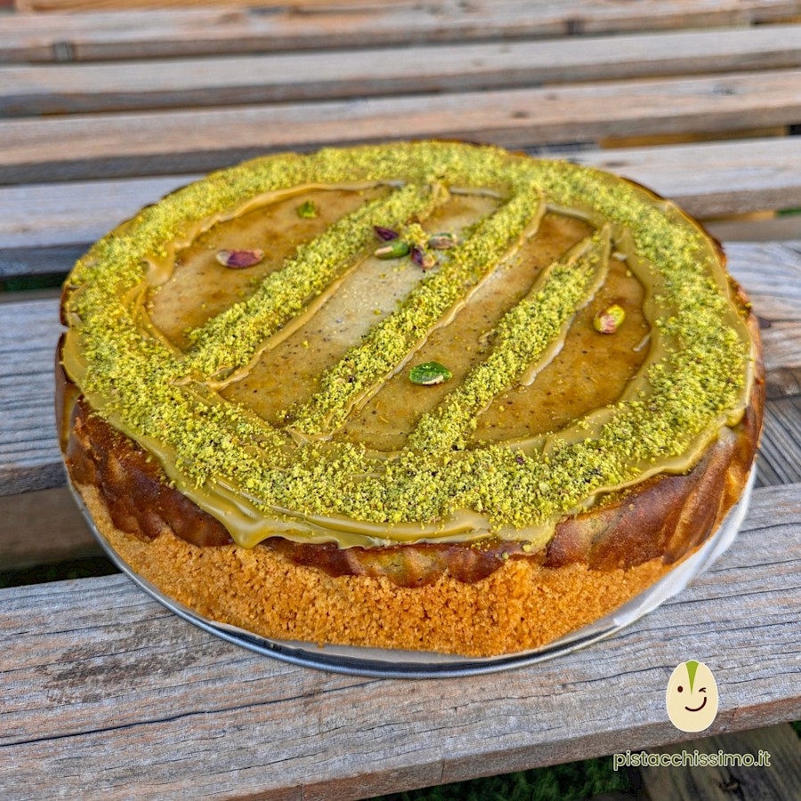 Recipe: Baked Pistachio Cheesecake