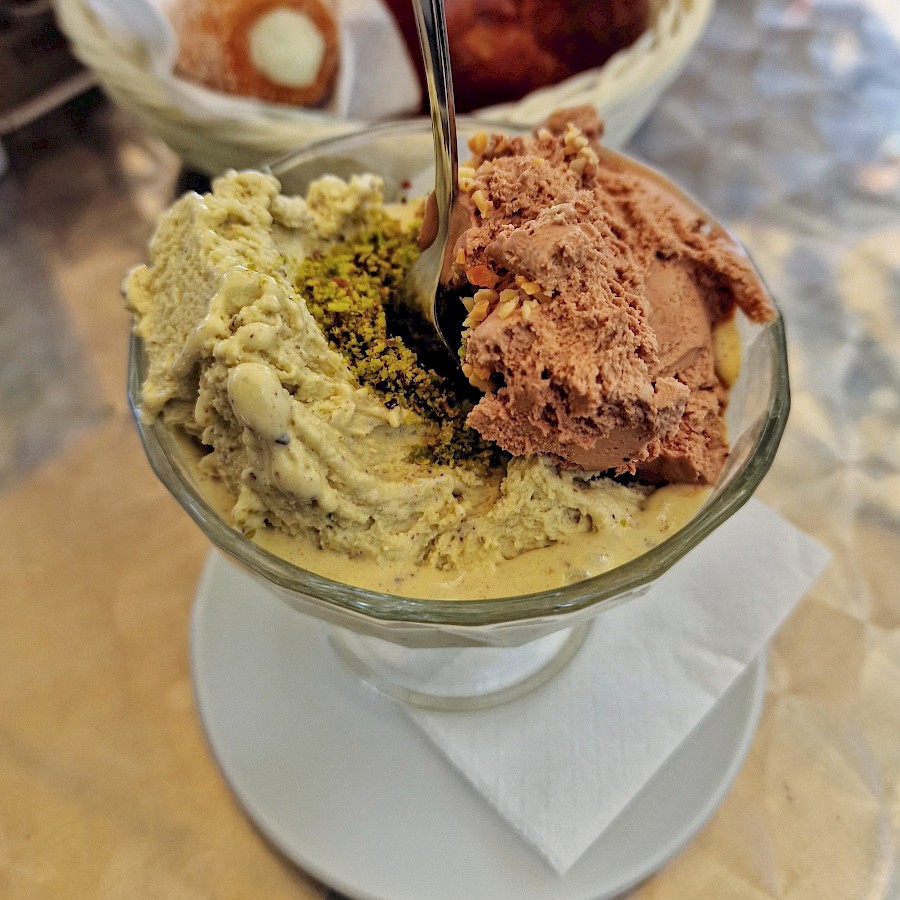 Gelato al Pistacchio - Bar Conti Gallenti (Bronte)